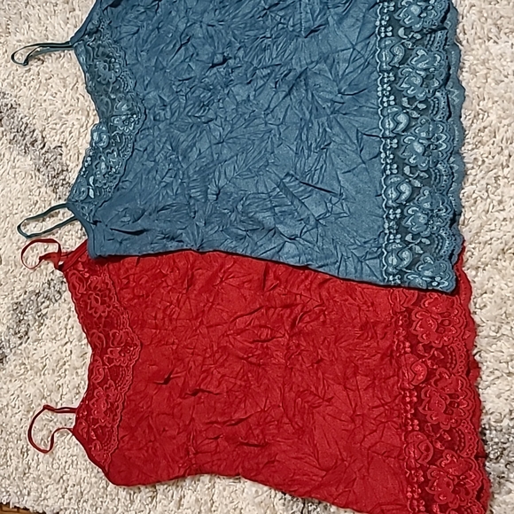 Maurices Crinkle Lace Cami - Picture 1 of 9